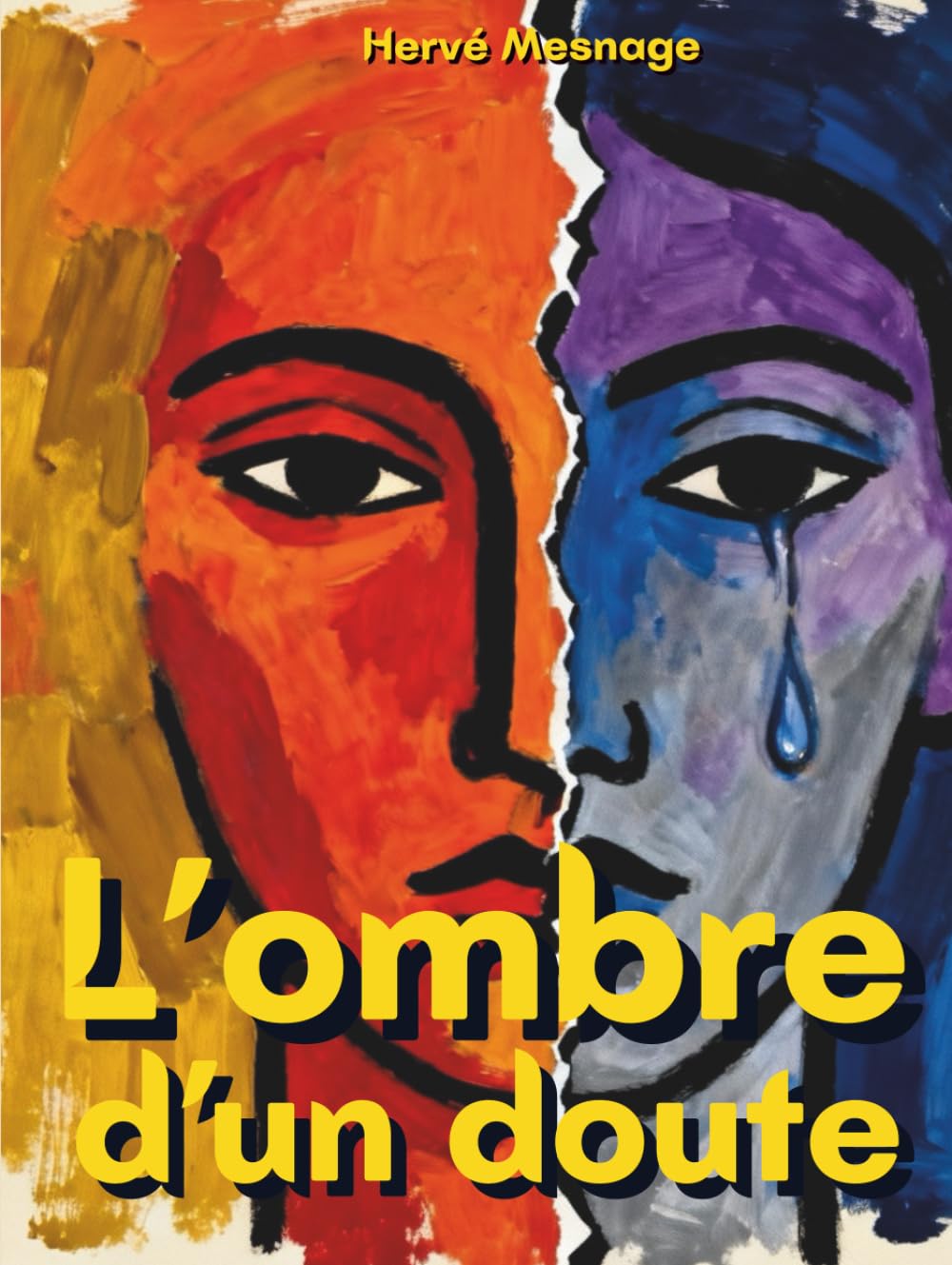 L'ombre d'un doute: Recueil de poèmes sur la vie, la nature et les émotions sincères : un beau livre de poésie