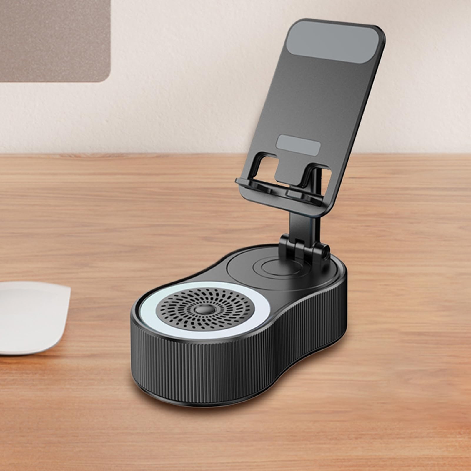 ② ワイヤレス誘導スピーカー　ブラック　スマホホルダー　LEDライト付き　未使用 Amazon.co.jp: ワイヤレス誘導スピーカー | ワイヤレス