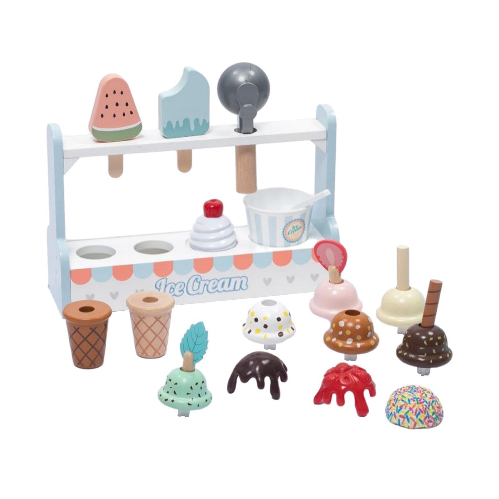 Juego de rol de Comida con Helado de para , 23 Piezas de
