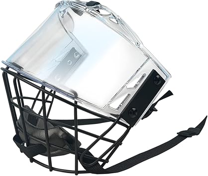 VPRO Ice Hockey Helmet Face Mask Cage Visor Shield Combo