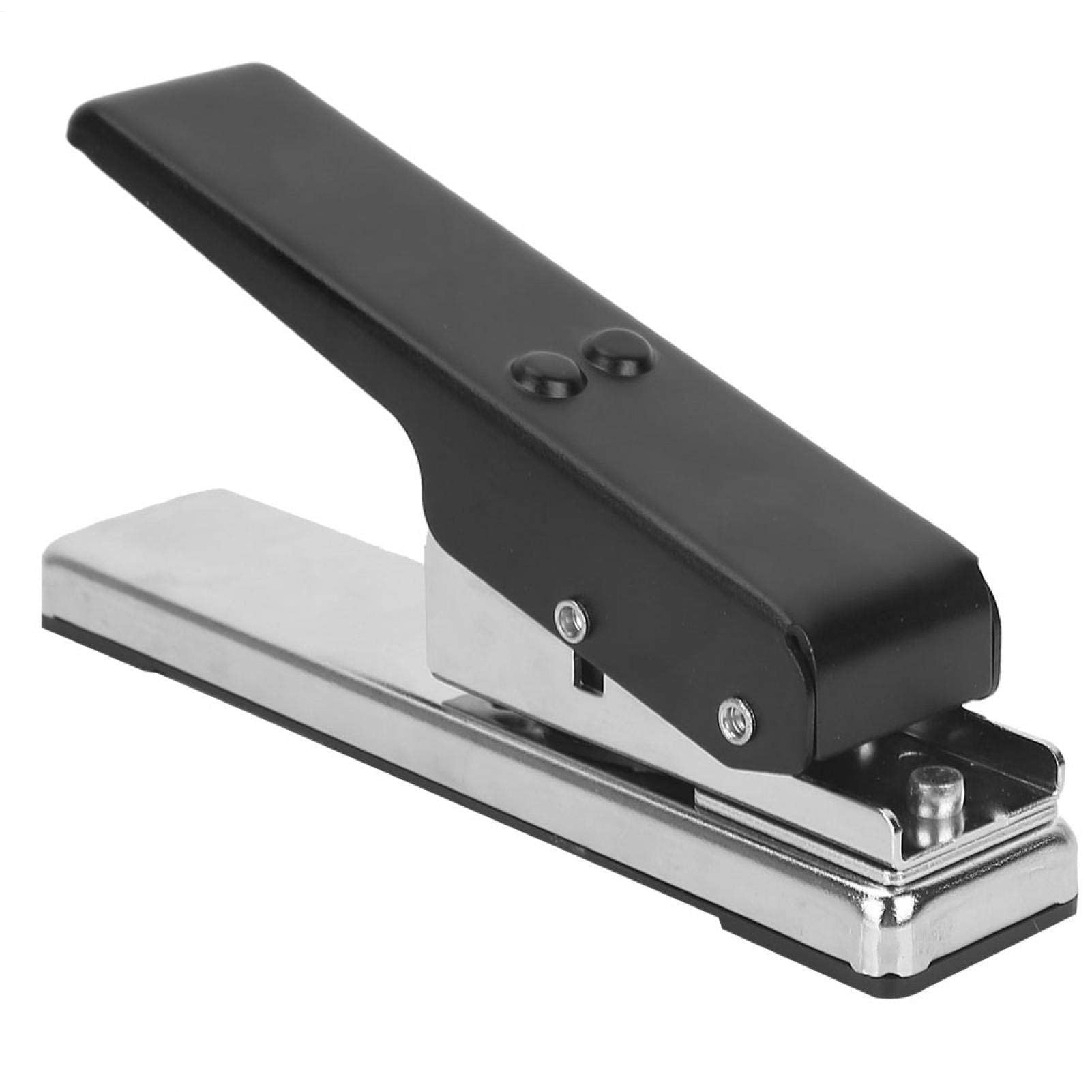 Perforadora de púas de guitarra de mano, herramienta cortadora de púas de metal, máquina perforadora de tarjetas ergonómica, diseño compacto para músicos y aficionados, equipo de instrumento