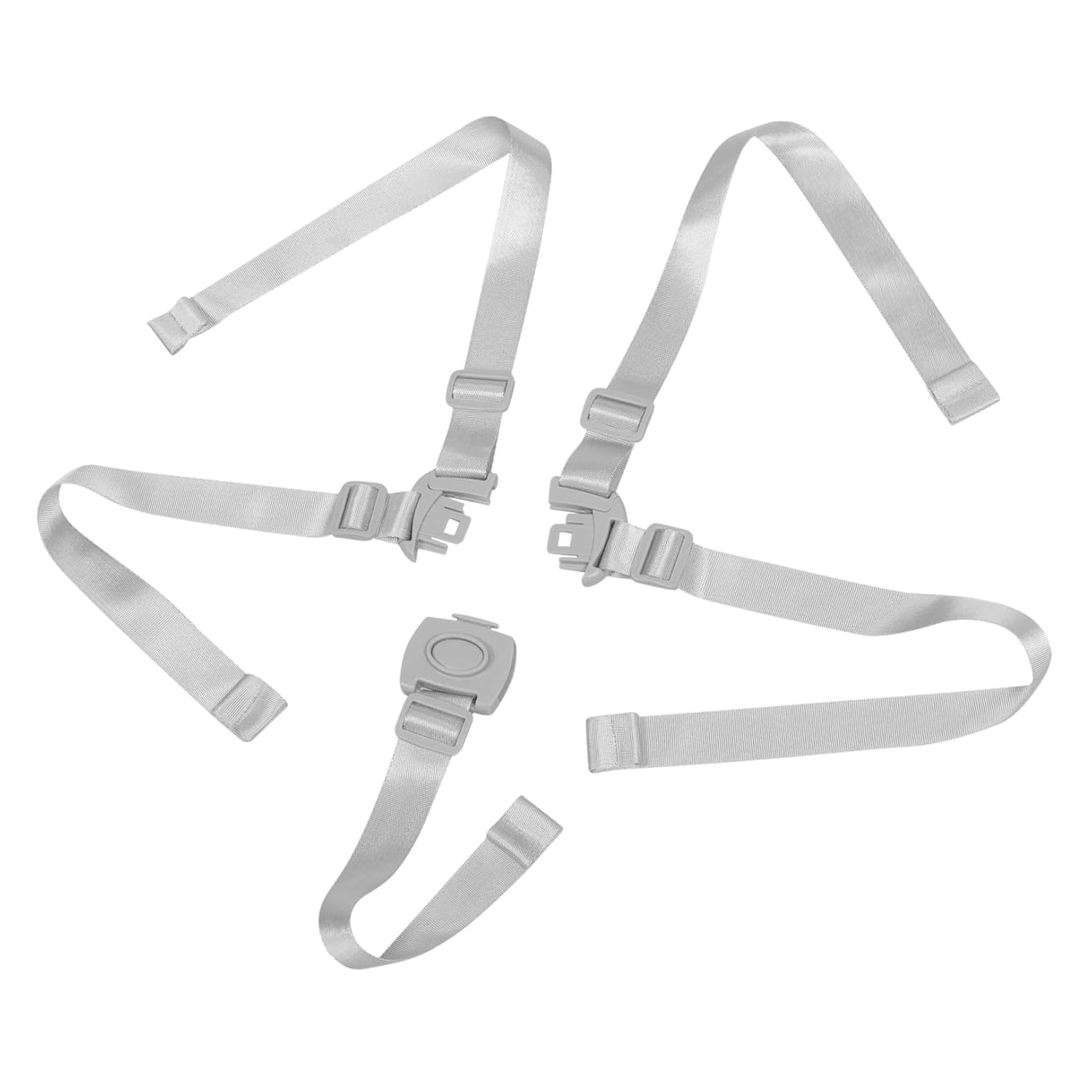 YARNOW Safety Harness with Leash Adjustable Point Safety Straps for Chairs Strollers Secure Easy to Install Quick Release Buckle
