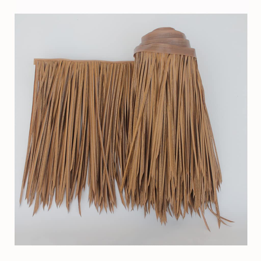 Chaume de palmier anti-poussière pour toiture palapa et décorations de bar sans entretien