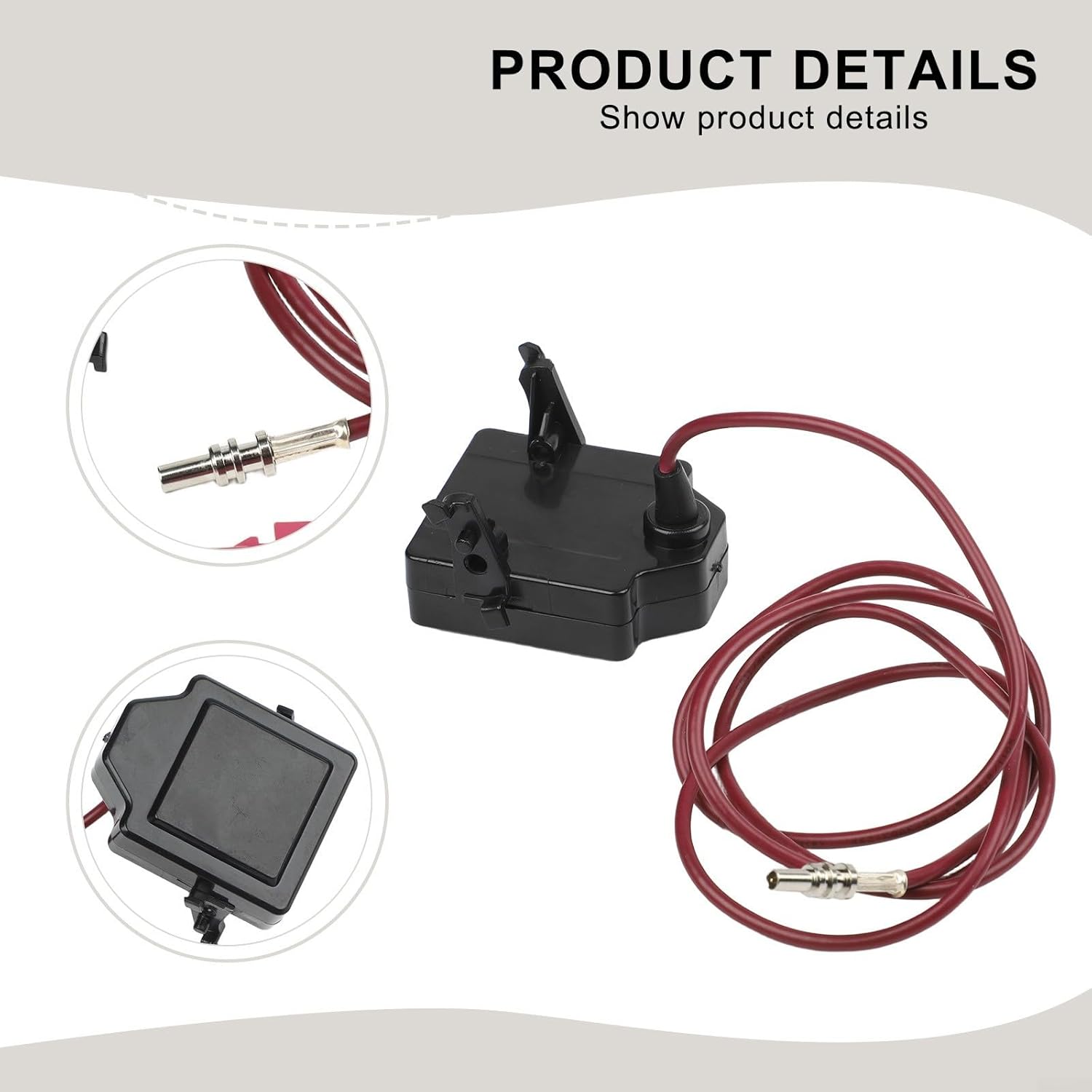 GPS Navigation Antenna For E-Class W213 2016+ With OEM 2139054401, Front Door Mirror Mount, Plastic