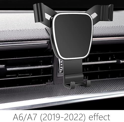Miniatura 8 de Audi 2012-2018 A6 A7 S6 S7 RS6 RS7 Allroad Soporte para teléfono de coche Accesorios para automóviles Soporte de navegación Decoración interior
