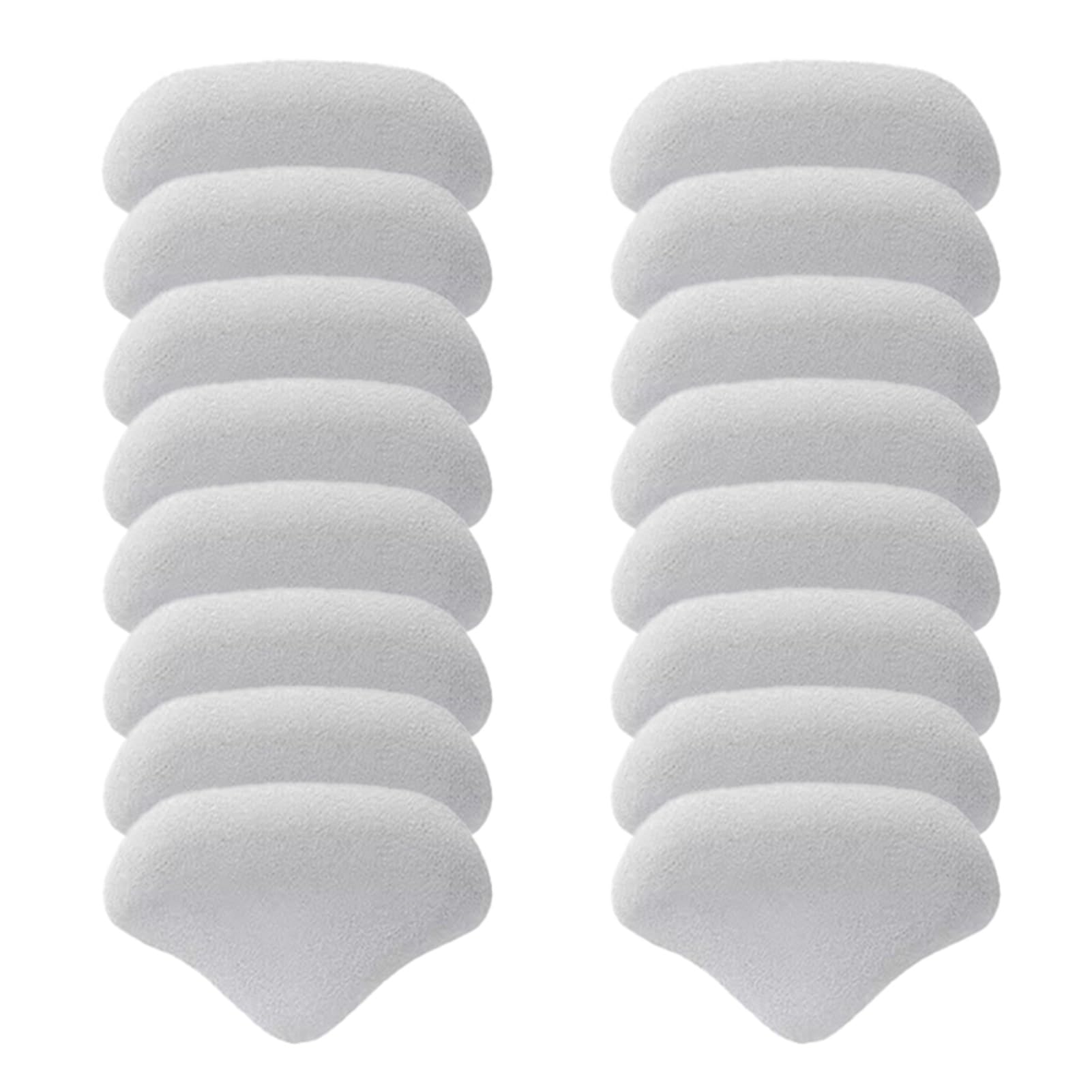 Fersenpolster Schuhe Fersenpolstereinsätze, wiederverwendbare Fersenschutzeinlagen für Damen und Herren, verhindern Fersenverrutschen, Reiben, Blasenbildung und Fußschmerzen (Color : Gray, Size : 16