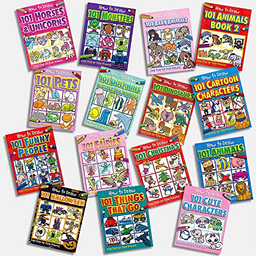 How to Draw 101 Horses and Unicorns