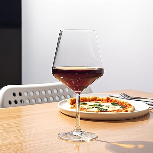 Miniatura 5 de Copas de vino irrompibles de 16 onzas, copas de vino de plástico acrílico, juego de 6 unidades, para todo uso, copas de vino tinto o blanco, aptas