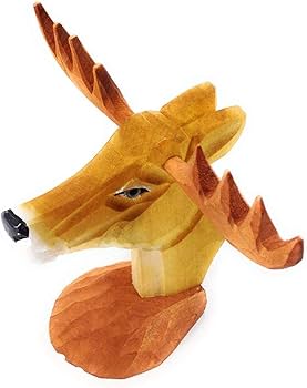 Amazon.co.jp: neustadt 鹿 メガネスタンド 木製 ハンドメイド