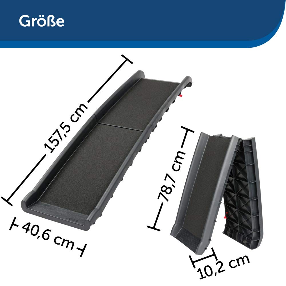 PetSafe Solvit ultraleichte faltbare Hunderampe, Anti- Rutsch Autorampe,  fr Hunde und Katzen : Amazon.de: Haustier