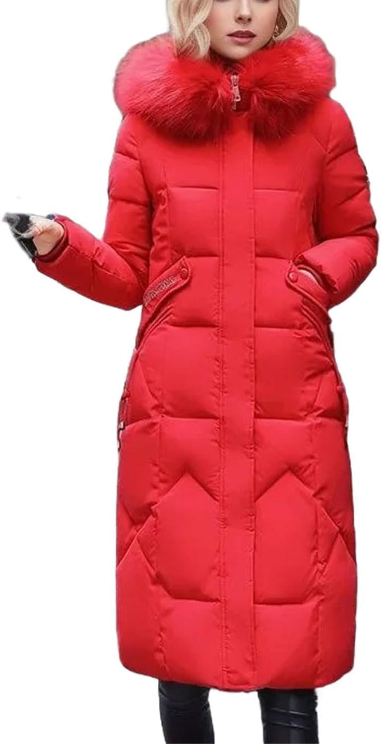 Winter Parkas Women Down Coat Warm Jacket Female Padded Coat Windproof Long Section Windbreaker Parkas