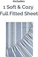 Vista 591 de King Fitted Bed Sheet - Bottom Single Fitted Sheet Only - Ultra-Soft Hotel Luxury Bedding w/ 8-16 Inch Deep Pockets - Breathable, Cooling & Wrinkle