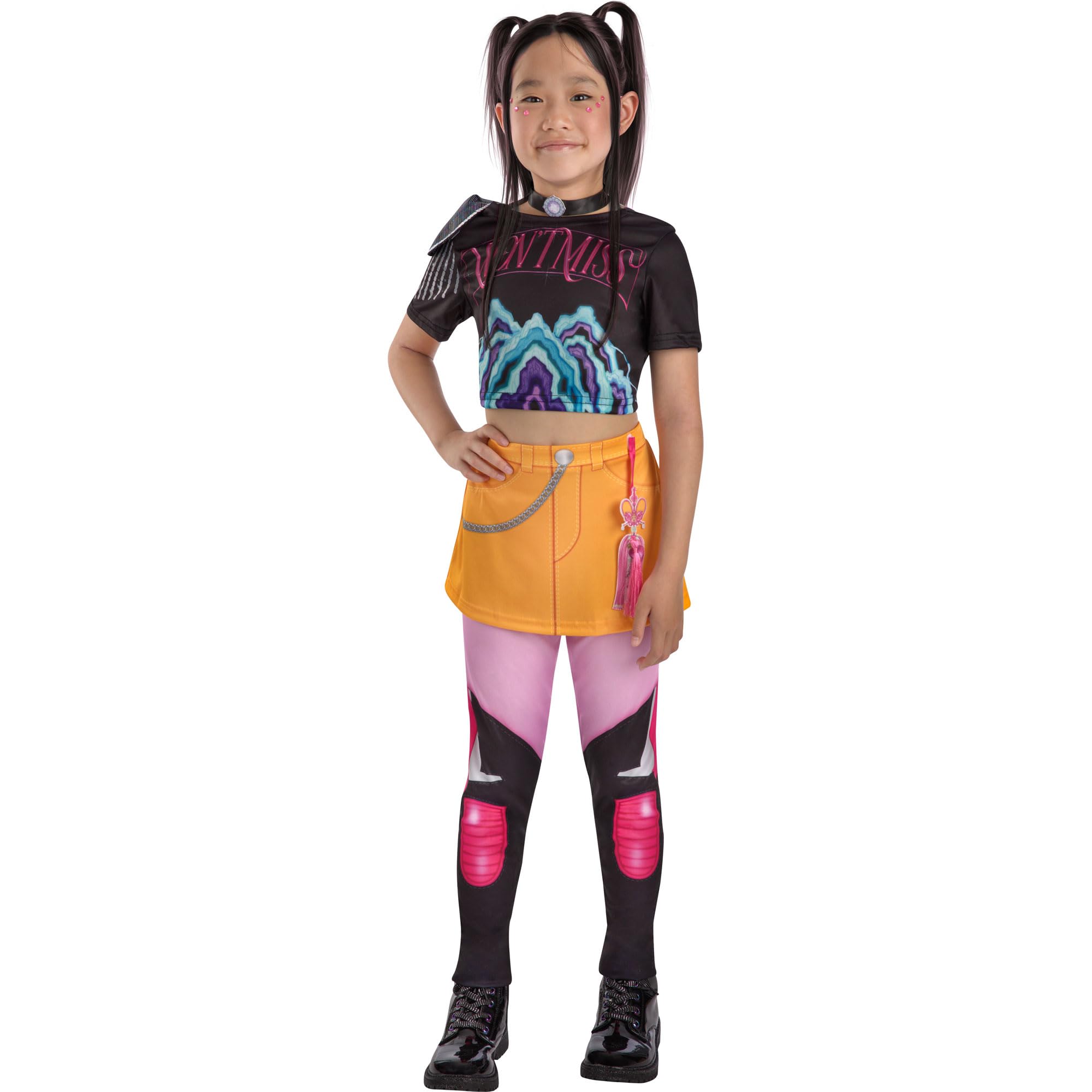 Rubies Official KPop Demon Hunters Mira Kinderkostüm, Verkleidung für Kinder