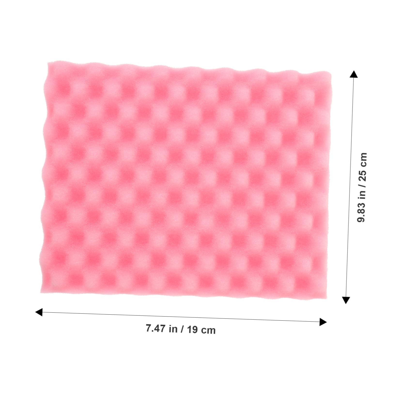 6piezas Esponjas De Fondant para Secado De Flores De Decoración De Pasteles Almohadillas para Modelado De Pasta De y Flores De Icing