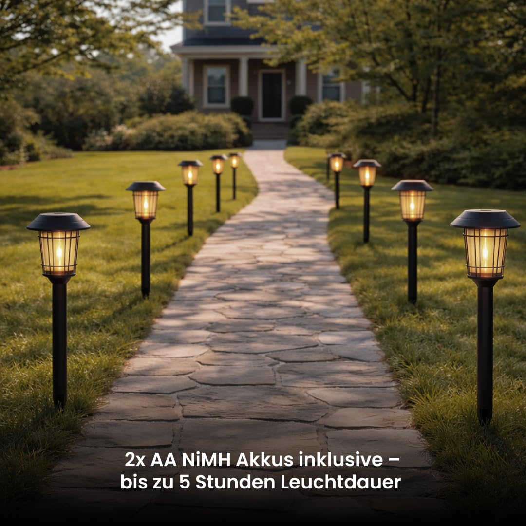Star LED Solar Wegeleuchte