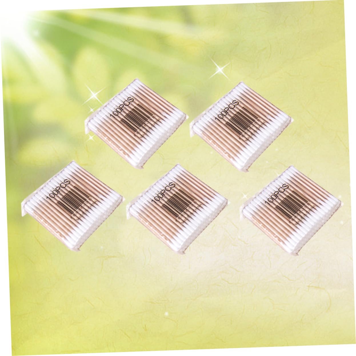 Best 500Pcs Eco-Friendly Cotton Swabs Wooden Stick Double-Ended S... 2026