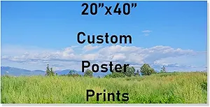 GZZFXXD Personalized Custom 20''x40'' Canvas Prints with Your Photo/your Image Large Wallart Wall Decor for Bedroom Dining room Living room Children's room(Unframed)