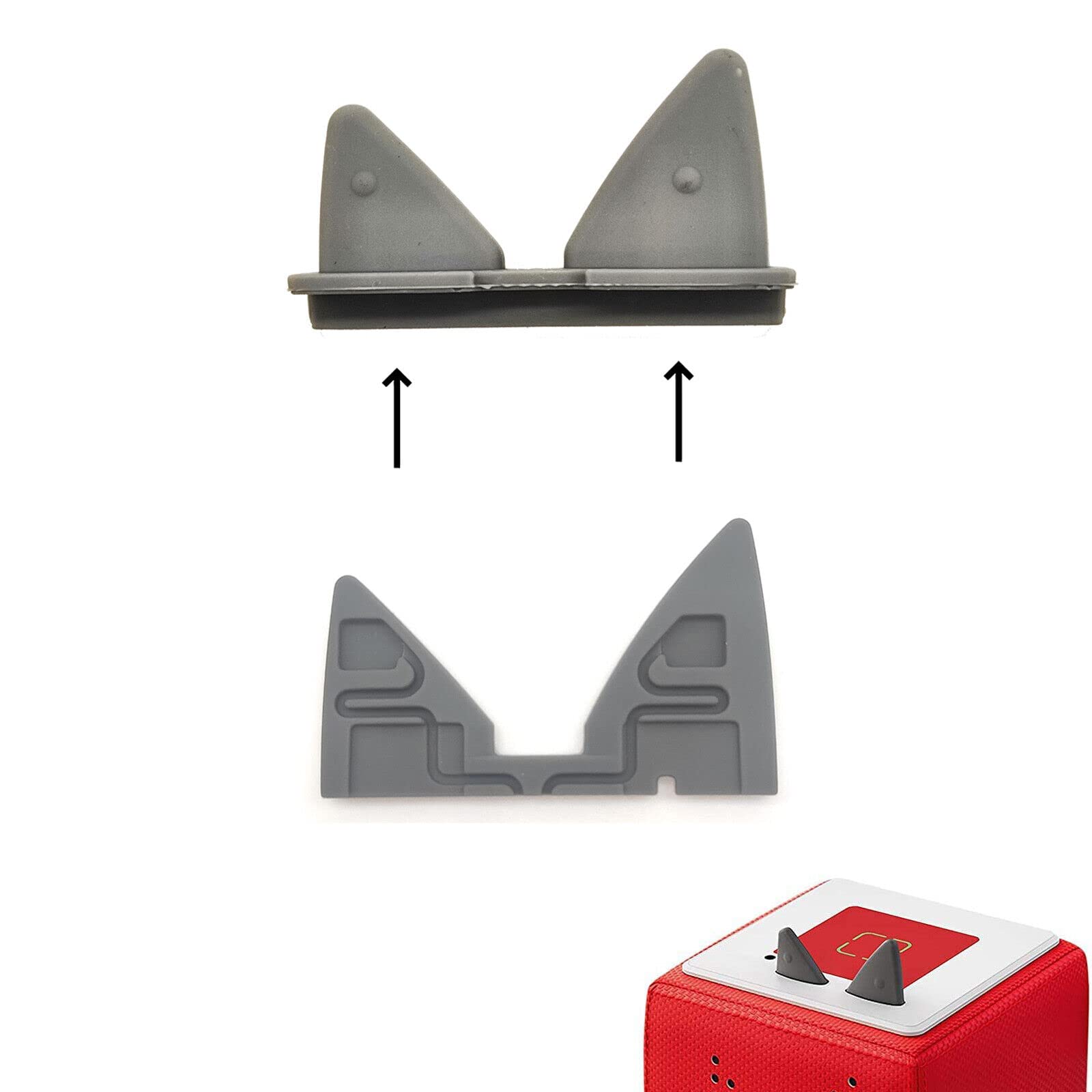 Accessori per lettore MP3, alternativa per toniebox, orecchie di ricambio (orecchio interno)