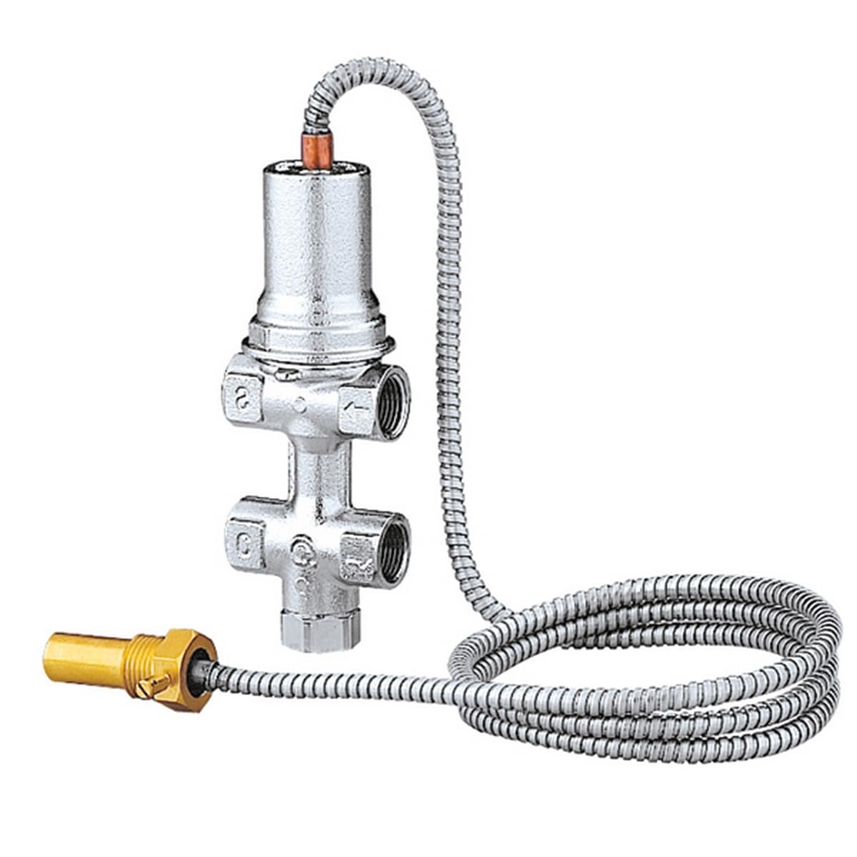Caleffi Doppelte thermische Ablaufsicherung 1/2 Zoll mit eingebauter Nachspeisung 544400