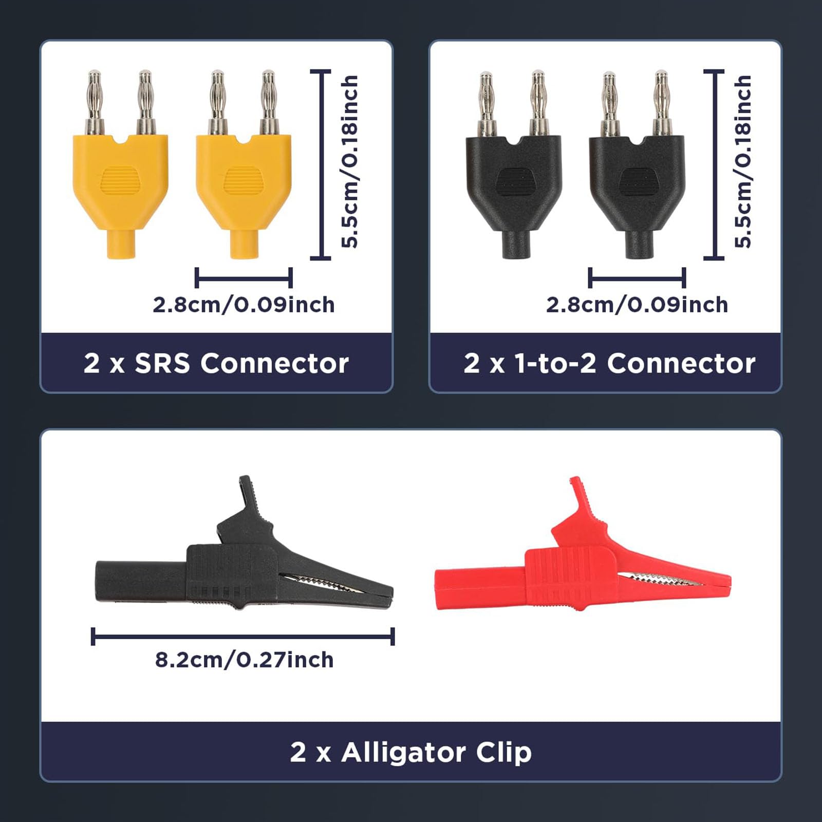 Duty 68 piezas de comprobador de arnés de cables automotriz, paquete de cables de prueba de circuito, equipo de prueba para reparación y entusiastas de camiones y barcos