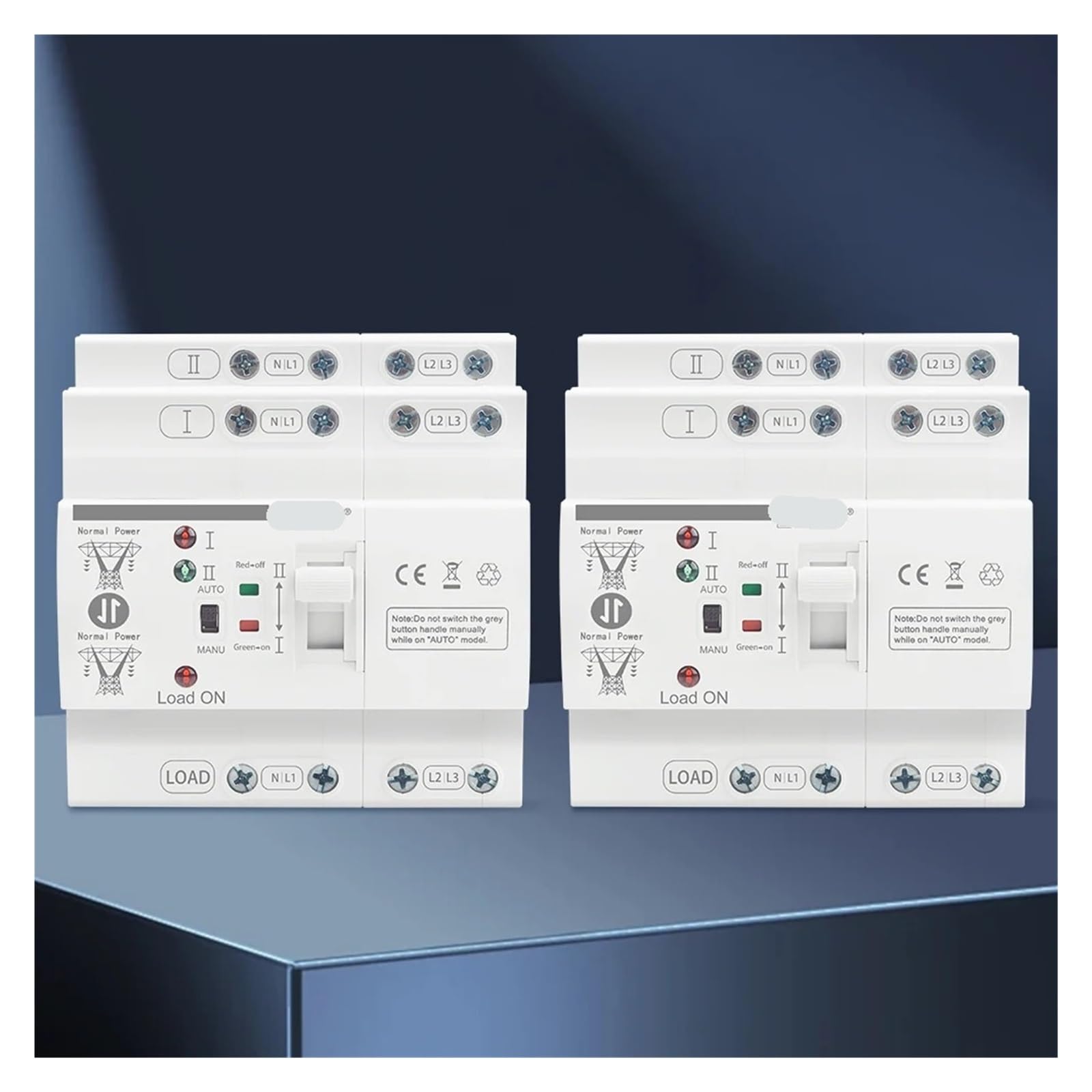 Interruttore di trasferimento automatico a doppia alimentazione 4P 80A LN 220/110V piccolo, selettori elettrici, generatore ininterrotto
