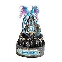 Algopix Similar Product 1 - Ice Age Dragon Fountain 10x9.25x15.5"