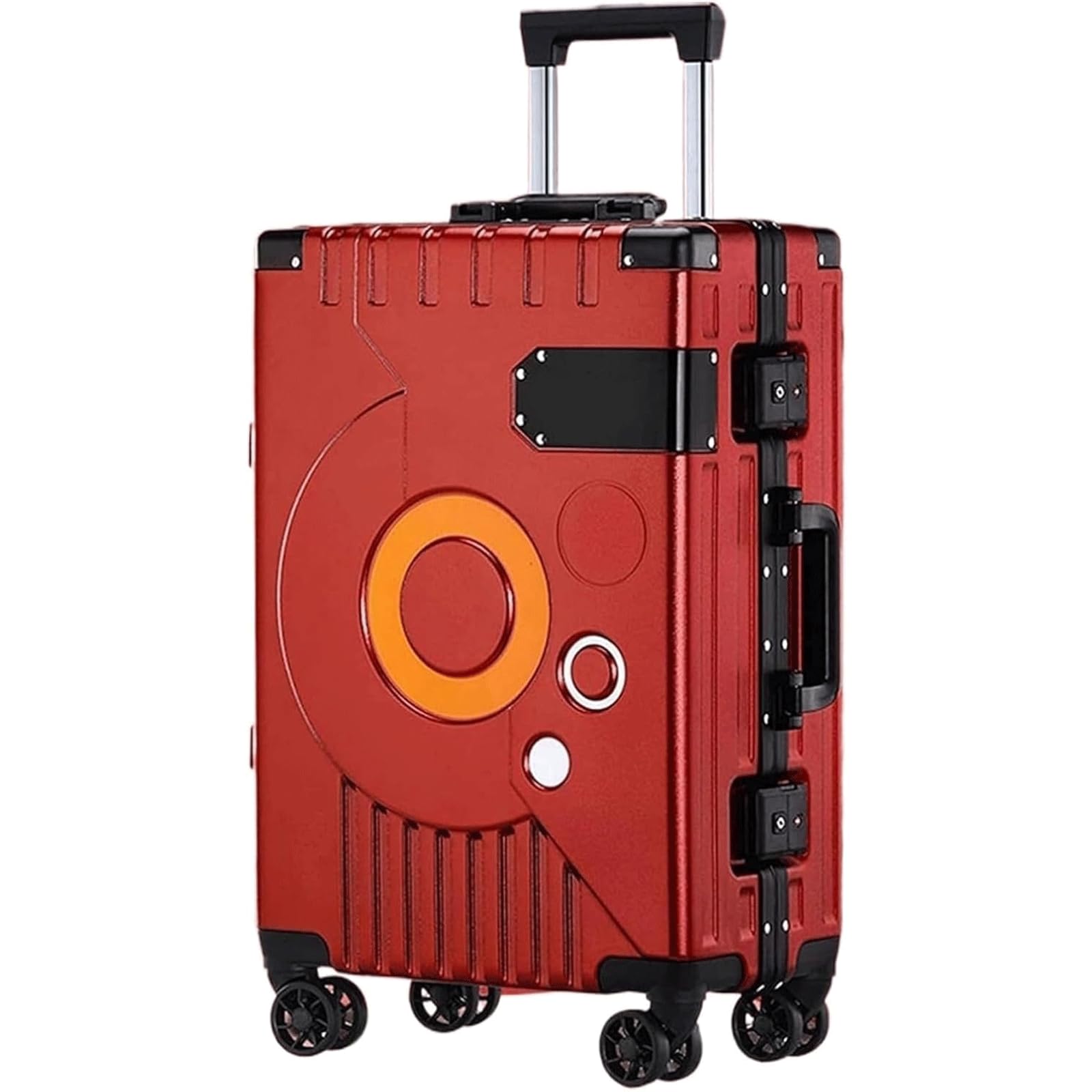 Valigia da Trasporto con Telaio in Alluminio per Bagagli rigidi per PC con Ruote girevoli e Custodia da Viaggio Portatile con Lucchetto TSA