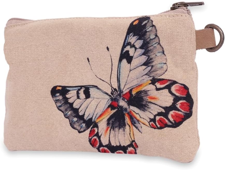 COTT N CURLS Exotic Butterfly - Wristlet Wallets for Women, Crossbody Sling Bags, Crossbody Purse, Book Bag, Cell Phone Purse