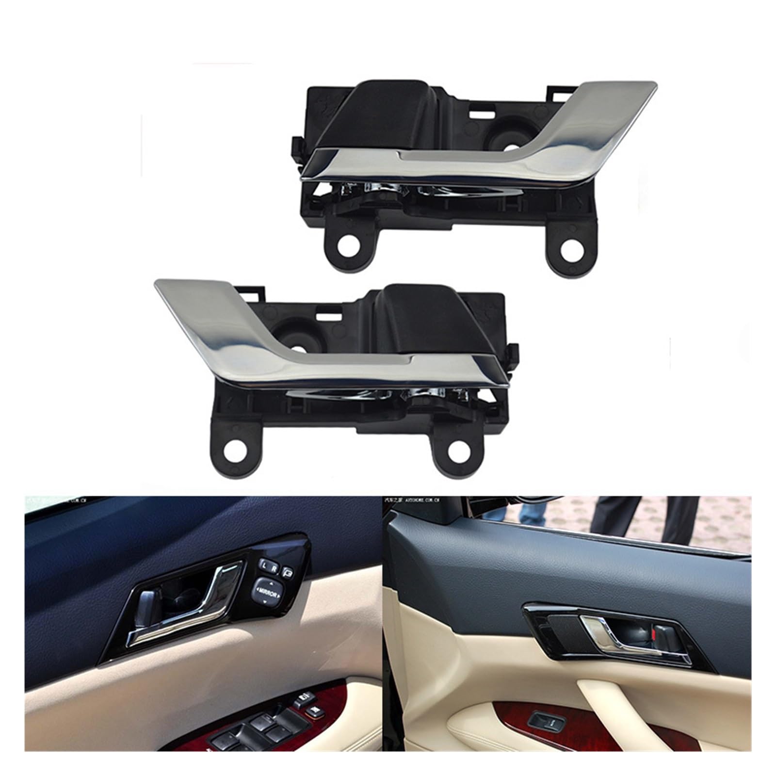 ウォークスルーバンの内側ドアハンドル内部品 Amazon.co.jp: 車左右内側内装インナードアハンドル トヨタ マークX