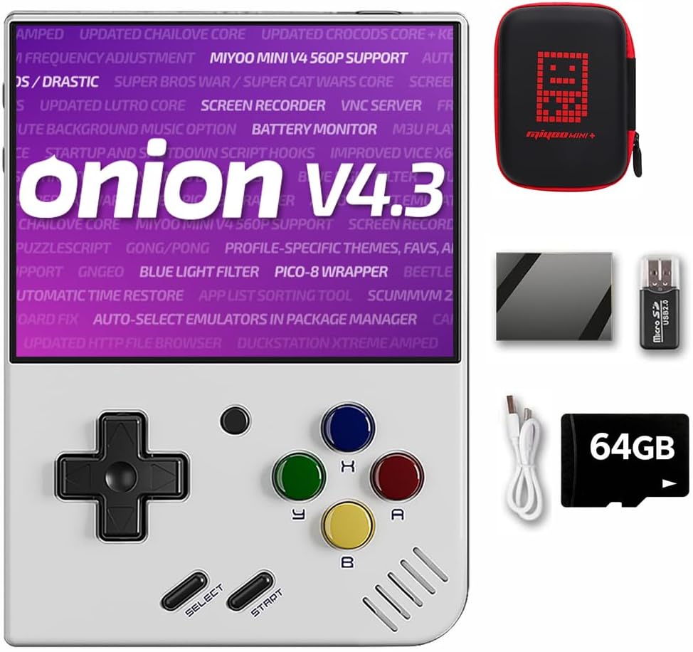 Mini Plus OnionOS Retro Handheld...
