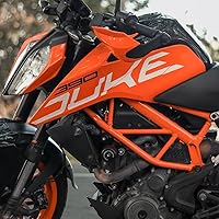 Vista 3 de Deslizadores de cuadro Protectores de choque para KTM Duke 125 200 250 390 [Solo Gen 1 y Gen 2] Color: Negro