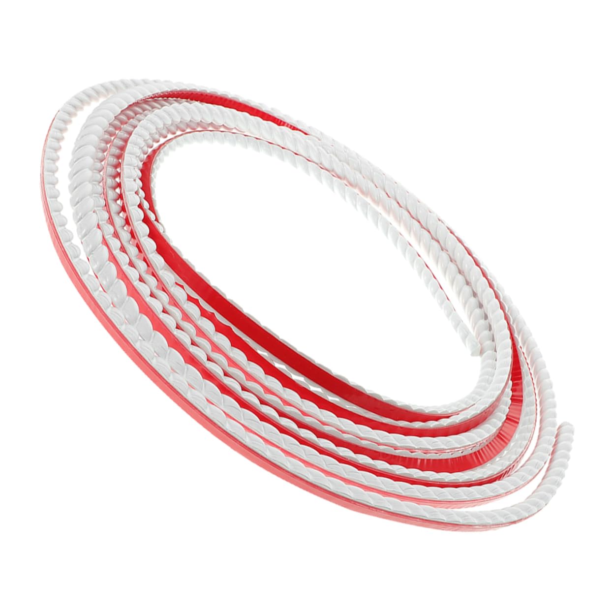Moldura de Esquina de Pared Flexible Autoadhesiva de Pvc Color Blanco