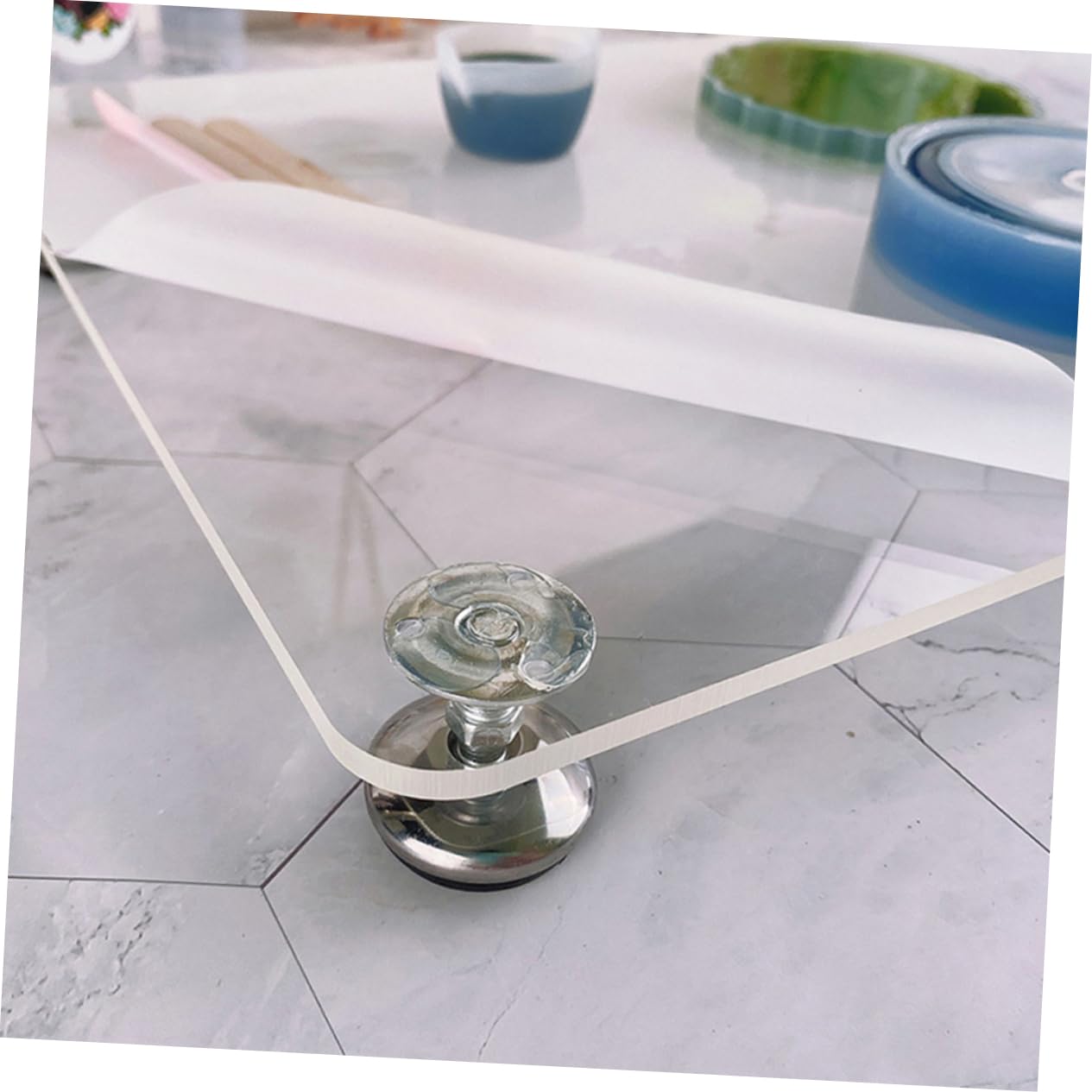 VILLCASE Epoxy Resin Leveling Platform Adjustable Table for Jewelry Resin Craft Leveling Table Tabletop Epoxy
