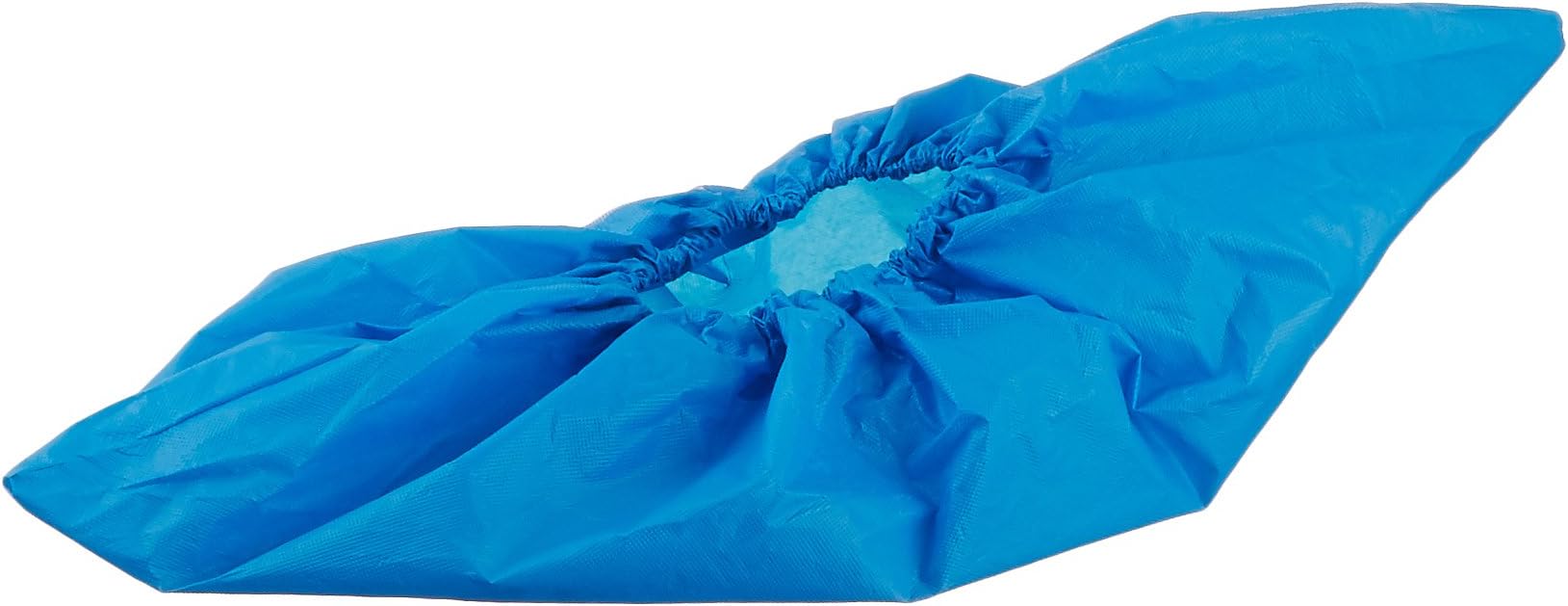 Alpha Pro Tech SHH1253B Critical Cover CPE All-Film Fluid Resistant Shoe Cover with Seamless Sole, X-Large, Blue (Case of 1000)