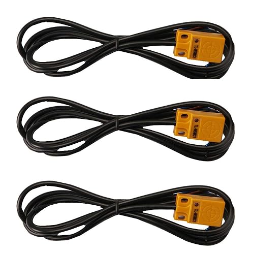 Comimark 3 unids TL-W5MC1 0.197 in 3 hilos inductivo sensor de proximidad interruptor de detección NPN DC 6-36V