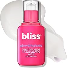 [53% off] Bliss Glow & Hydrate Serum - Niacinamide + Hyaluronic Acid Serum - 1 Fl Oz - Improves Dullness, Hydrates, Replenishes & Defends Skin - Lightweight Hydration - Clean - Vegan & Cruelty Free