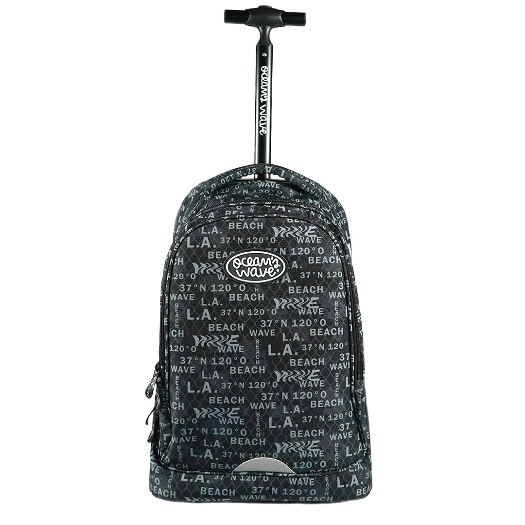 Ocean's Wave Ocean's Wave Mochila Grande con Ruedas y Mango Adaptable
