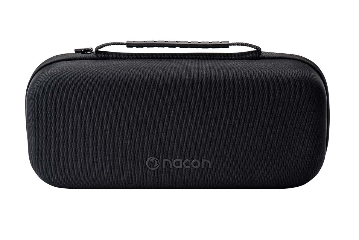 Nacon Pochette de Rangement Officielle PlayStation Portal avec Compartiment intérieur pour l'adaptateur Secteur (Noir)
