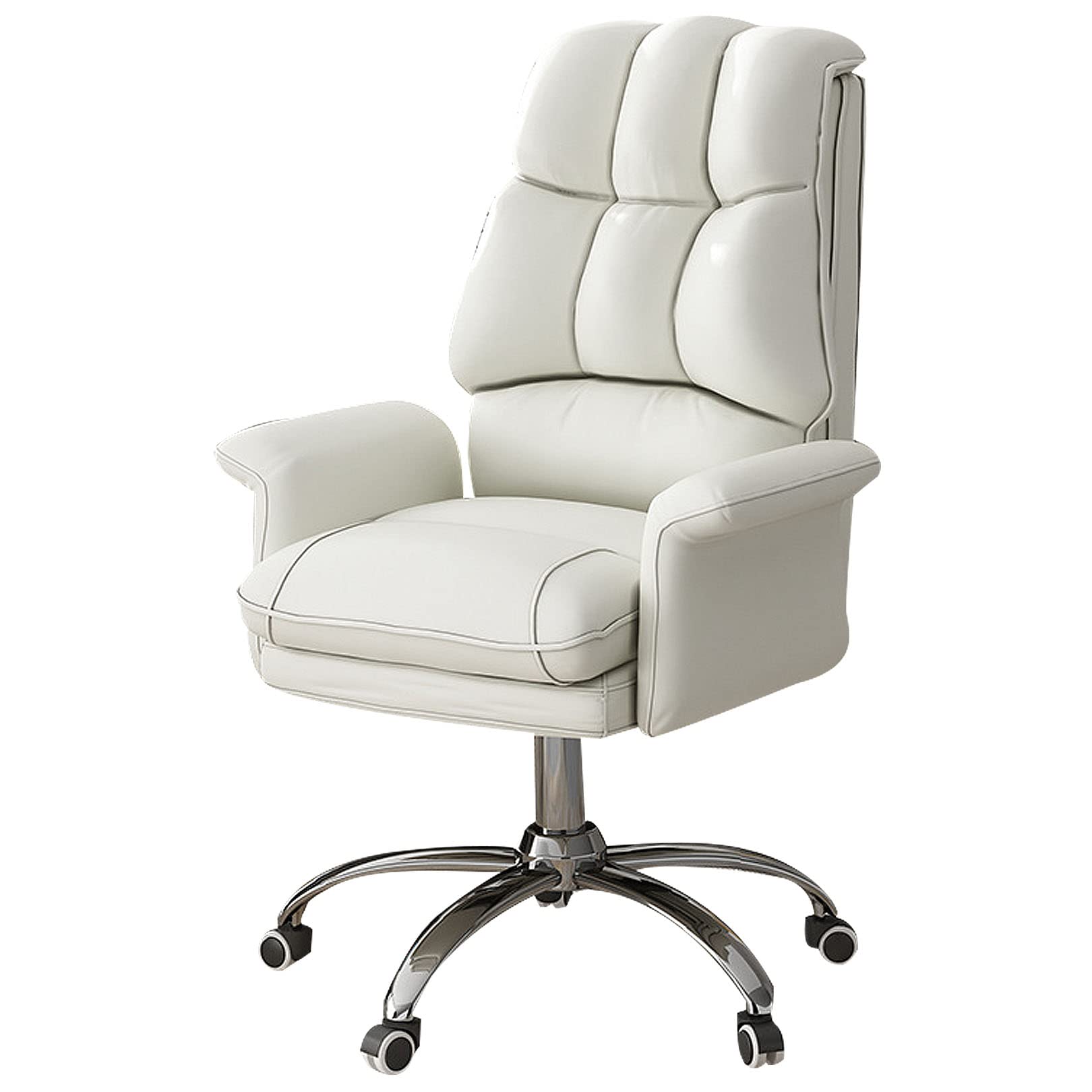 Chaise de bureau de direction ergonomique grand format avec dossier haut réglable