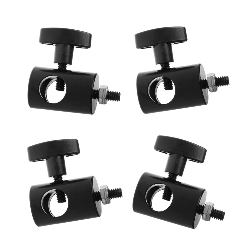 El Adaptador De 4 Paquetes Convierte El Soporte Estándar De 5/8 '' (16 Mm) Hembra A 1/4 '' - 20 Soporte De Soporte Para Soporte De Rosca