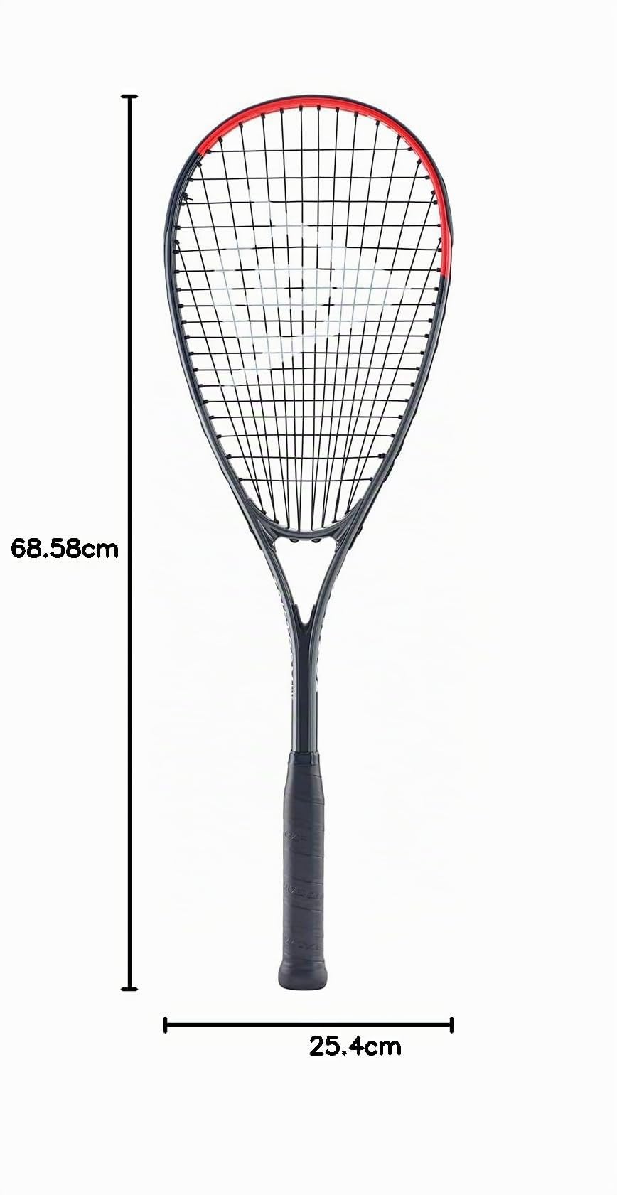 Dunlop Squash Schläger TRISTORM LITE, Schwarz