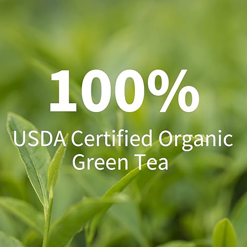 Miniatura 10 de GANOHERB USDA Té orgánico de hongos Reishi con 100 de hierbas de ganodema para el sistema inmunológico de impulsar el sistema inmunológico-vegano