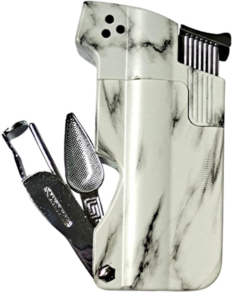 ガス パイプライター スウィング 3段階調節機能式ノズル おしゃれ メンズ プレゼント ギフト 喫煙具 TSUGE - 【Zippo タバコケース  喫煙具のハヤミ】- プレゼント＆ギフトのギフトモール 3-in-1 多機能パイプライター パイプツール付き 詰め替え可能ブタンシガーライター 斜め炎ライター お父さんやボーイフレンドへの