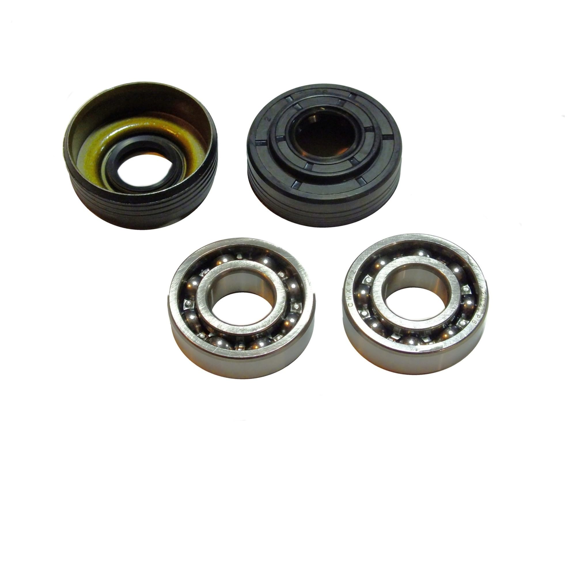 Kit de retenes de Aceite y rodamientos de Agujas del cigüeñal Compatible con motosierras 340, 345, 350, 346, 351, 353, 2145 y 2150.(5 Sets)
