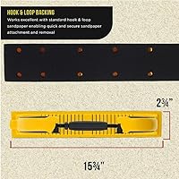Vista 4 de Amoladora manual de bloque de lijado manual ajustable Radius Flex Longboard, herramienta de lijado manual multifunción, cuerpo automático de bloques