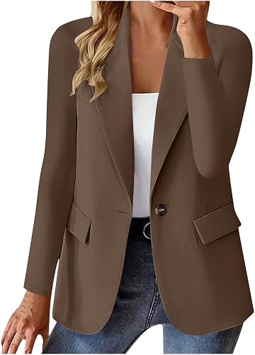 Women's Blazers & Suit Jackets Fall Winter Plus Size Work Office Women's Outerwe