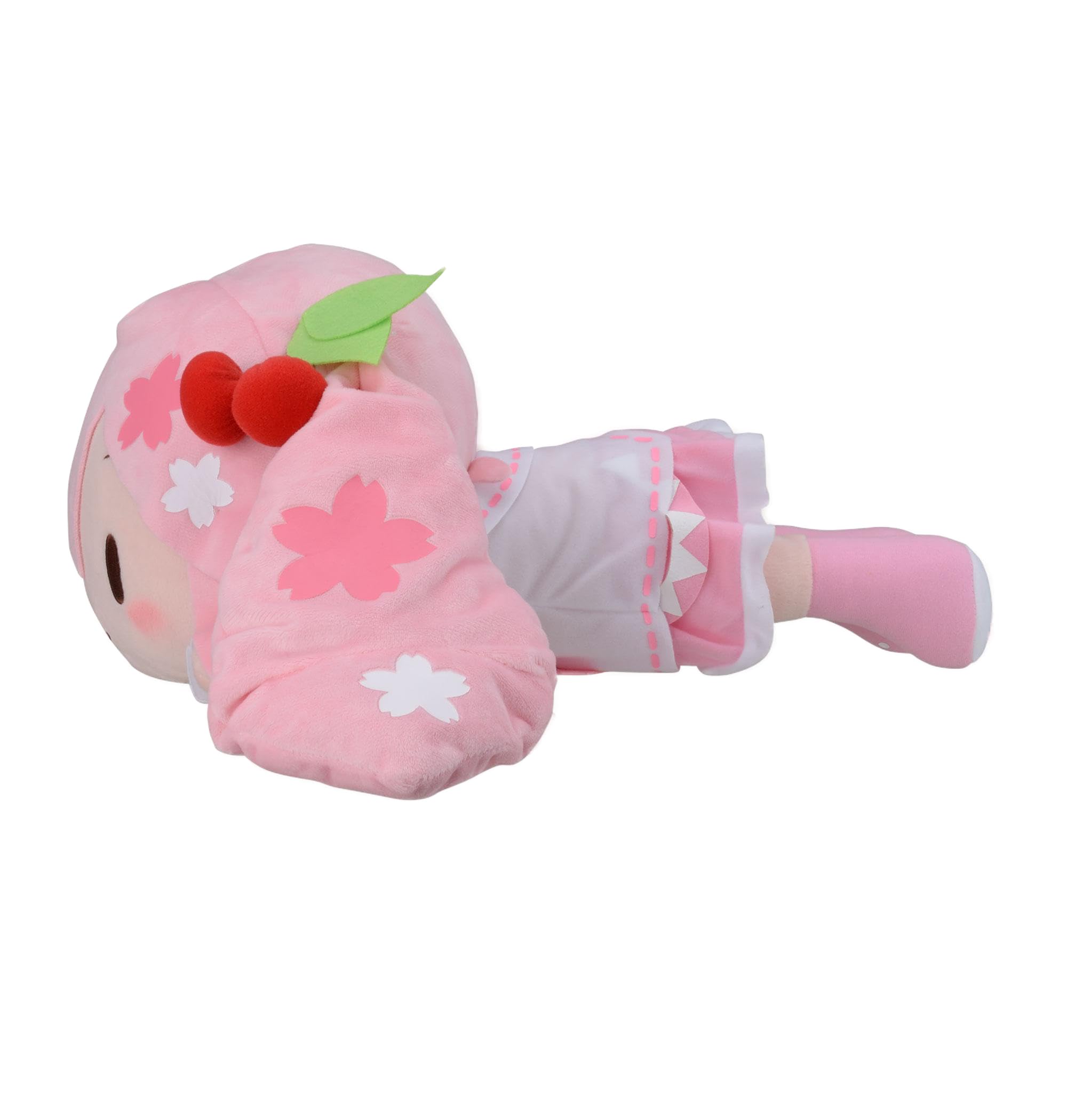Sakura Miku pouting & Smile Peluches 15 cm Hatsune Miku nesoberi Plush
