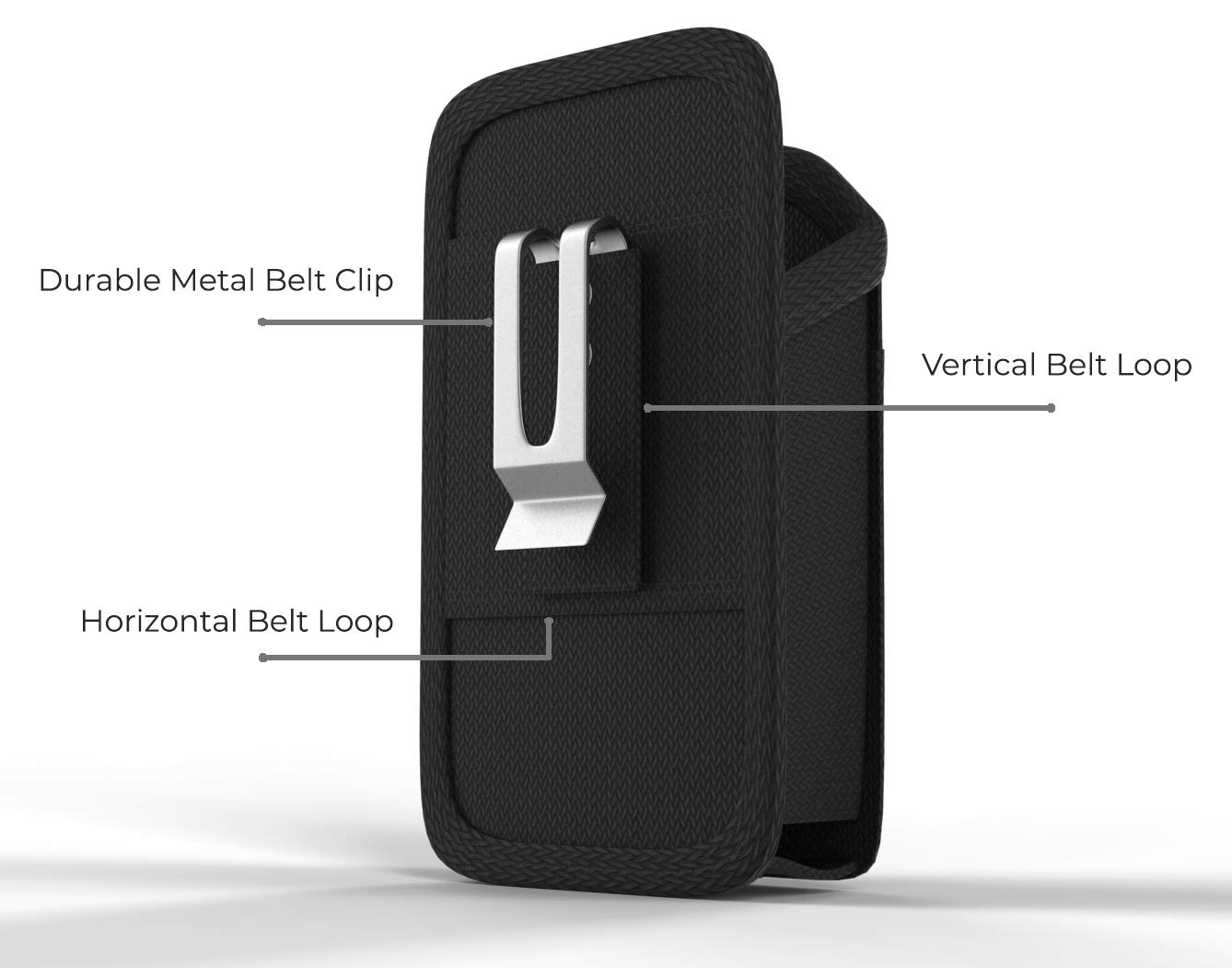 AGOZ Heavy Duty Case with Belt Clip Compatible with Freestyle Libre, Freestyle Libre 2, CGM Glucose Monitor Case, Protector Cover for Freestyle Libre Reader, Insulin Pump Holder, Minimed 780g 770g 670g 630G 530G