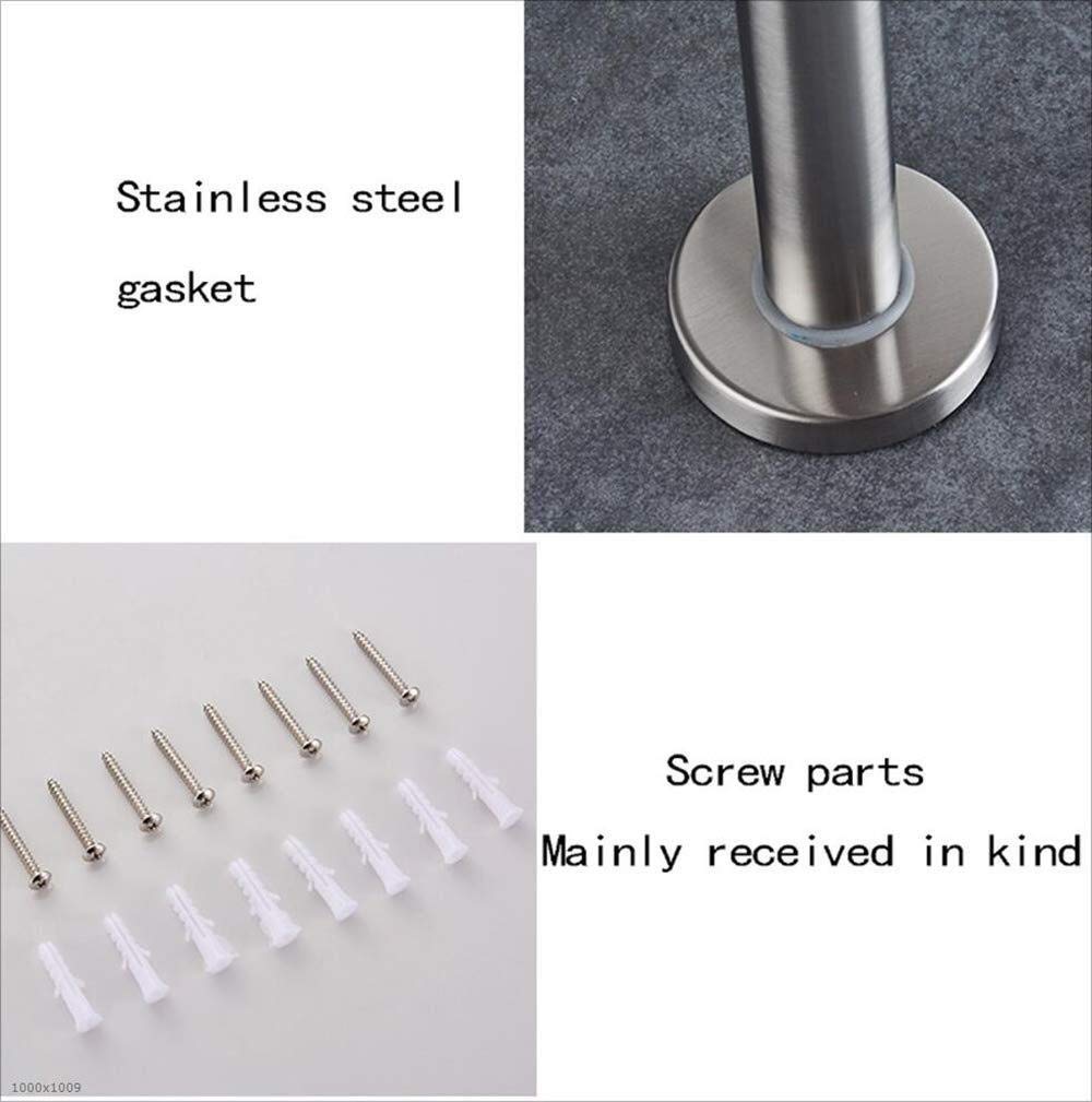 Corrimano Antiscivolo Maniglia per WC Maniglia per Bagno in Acciaio Inox Ventosa per Bagno Maniglione in Acciaio Inox ， Maniglia per Supporto di Sicurezza ， Corrimano per Vasca da