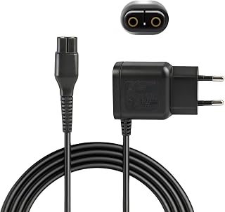 4.3V A00390 Afeitadora Cargador para Philips One-Blade QP2620 QP2520 QP2570 MG3720 MG3730 MG5720 MG3740 MG5730 BT3208 BT405 RQ320 RQ350, Adaptador de Corriente Repuesto para Afeitadora y Recortadora